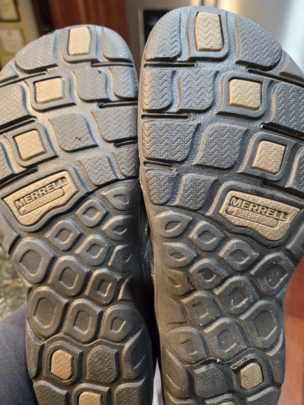 Merrell Women's Dassie Buckle Shoes in Brown Leather Size 8 - Picture 5 of 9